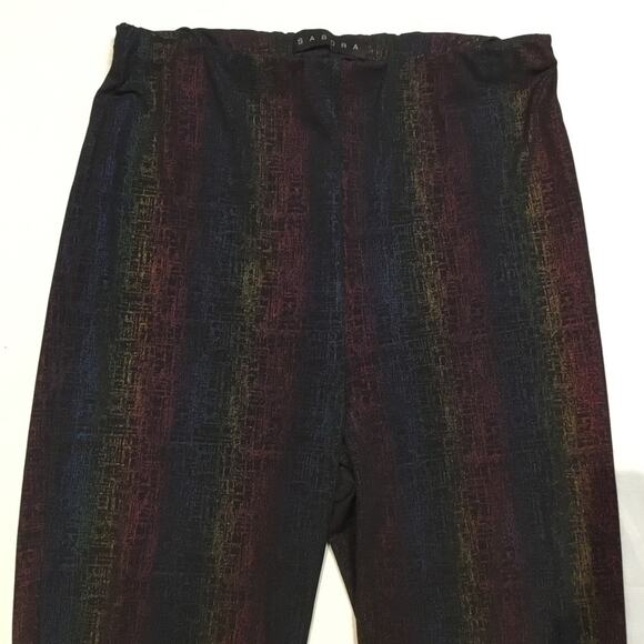 Sabora High Waist Multicolour Evening Leggings - Picture 5 of 5